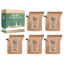 Paquet cadeau Grower´s cup 5 pcs café - Noël