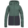 Veste softshell enfant Hannah Wat Jr noir/vert dark forest/anthracite