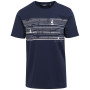 T-shirt homme Regatta Cline VIII bleu / blanc Navy Spirit of Adventure