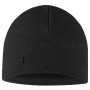 Bonnet Buff Merino Fleece Beanie noir black