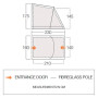 Auvent de caravane Vango Tall Annex Elements Shield - Balletto
