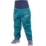 Pantalon non-isolant bambins Unuo Softshell green