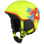 Casque de ski enfant Relax Twister jaune MatteNeonYellow