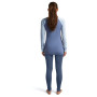 T-shirt fonctionnel femme Icebreaker Wom Mer 260 ZoneKnit LS Half Zip