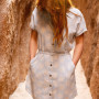 Robe femme Roayal Robins W Camino Pucker Dress