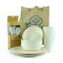 Set pique-nique EcoSouLife Piknikový Set EcoSouLife pro 4 beige
