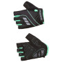 Gant vélo Progress R CALAMITA MITTS 37CO vert / bleu Black/Mint