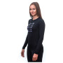 T-shirt femme Sensor Merino Wool PT Šípy dl.r.