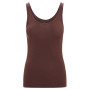 Top femme Icebreaker Wmns Siren Tank brun foncé Umber