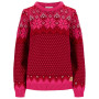 Pull femme Dale of Norway Vilja Fem Sweater rose Redrose Allium Raspberry