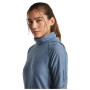 Sweat-shirt femme Icebreaker Wom Mer 400 RealFleece Grid Pulover Hood