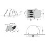 Tente familiale Outwell Nevada 4 (2026)