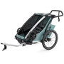 Remorques vélo Thule Chariot Cross1 bleue Alaska