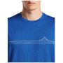 T-shirt homme Icebreaker Men Merino 150 Tech Lite SS Tee Range Stripes