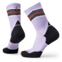 Chaussettes femme Smartwool W Run Targeted Cushion Mid Crew violet / noir Ultra Violet