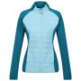 Veste femme Regatta Wmn Clumber Hyb IV bleue Sea Haze/Gulfstream