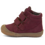 Chaussures barefoot toutes saisons pour enfant Frodo Ollie Tex Bordeaux