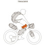 Sacoche de cadre Vaude Trailguide