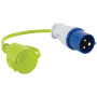 Prise conversion Outwell Opus Conversion Socket 0.3 m green Lime Green
