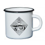 Tasse Husky 400 ml plechový blanc Square