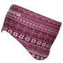 Bandeau Progress TS CET Print rouge švestkový vzor