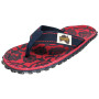 Tongs Gumbies Islander Flip-Flops - Red & Blue Rose
