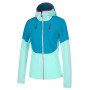 Sweat-shirt femme La Sportiva Session Tech Hoody W bleu / bleue claire Turquoise/Crystal