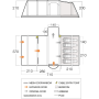 Tente gonflable Vango Rome Air 550XL Package