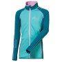 Sweatshirt enfant Progress DT Tispa JR 26WP bleue BlueGreen/Pink