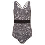 Maillot de bain femme Dare 2b Make Waves Swim noir / blanc BlackDot/Blk