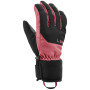 Taille de gants: 4 / Couleur: noir / rose