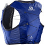 Gilet course Salomon Active Skin 4 With Flasks bleue nautical blue