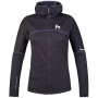 Sweat-shirt femme Hannah Meda Hoody gris / violet anthracite mel