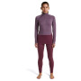 T-shirt fonctionnel femme Icebreaker Women Mer 200 ZoneKnit LS Half Zip