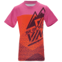 Maillot cyclisme enfant Silvini Denni violet / orange orange-fuchsia