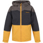 Veste enfant Husky Nicker K 2022 gris / jaune mustard