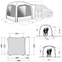 Tente caravane Outwell Shalecrest