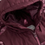 Veste d'hiver enfants Regatta Lofthouse Fig/Violet Leopard