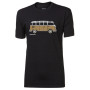 T-shirt homme Progress Barbar Bulli noir černá