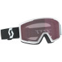Masques ski Scott Factor blanc team white/black/illuminator