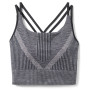 Sous-vêtements fonctionnels femme Smartwool W Intraknit Strappy Bra 2023 vert black heather