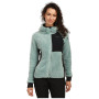 Veste polaire fonctionnelle femme Kilpi Norka-W turquoise MNT