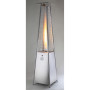 Chauffage Meva Pyramide Acier inox