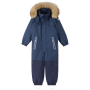 Combinaison bébé Reima Kipina Navy bleu foncé Navy