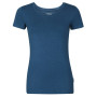 T-shirt femme Progress Coffee Original bleu petrol