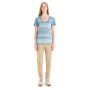 T-shirt fonctionnel femme Icebreaker Tech Lite II SS Scoop Tee Reflection Lines