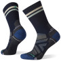 Chaussettes femme Smartwool W Performance Hike Lght Cshn Tb Strp Crw bleue DeepNavy