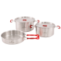 Jeu de casseroles Robens Sierra Steel Cook Set L argenté Silver