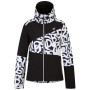 Veste femme Dare 2b Ice Jacket noir / blanc Black & White Graffiti/Black