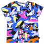 T-shirt enfant Wouki Bara Magenta